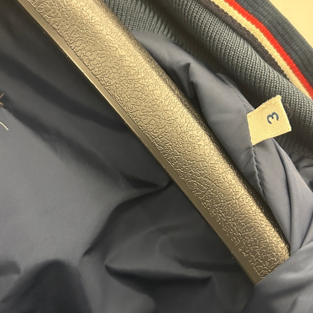 Moncler Men's Navy Windbreaker Size 3 - Picture 3 of 8